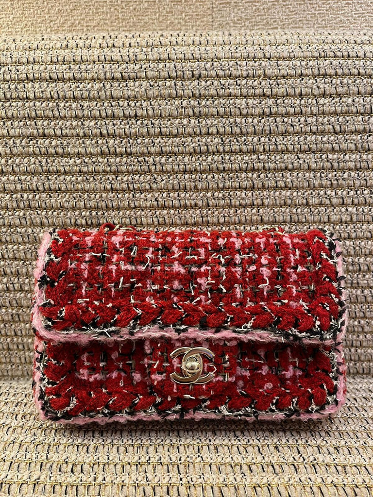 CHANEL Handbags Tweed Flap Bag - Main Image