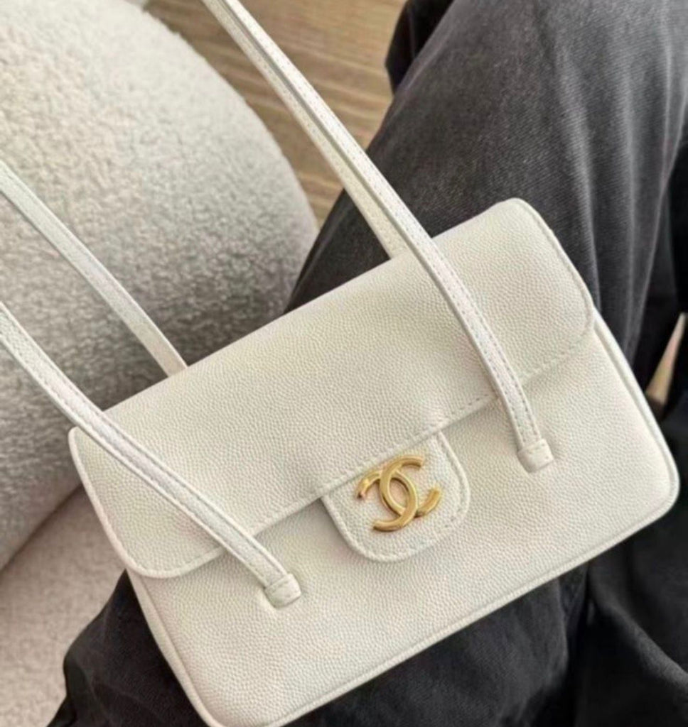 Chanel 26 white mini