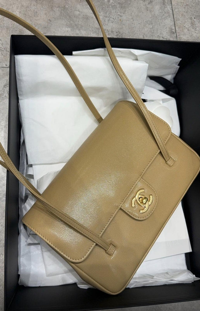 Chanel Bag — Beige (GHW)