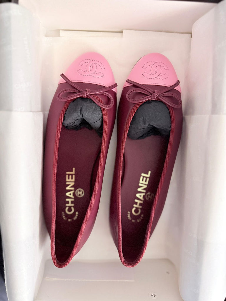 Chanel ballerina pink 