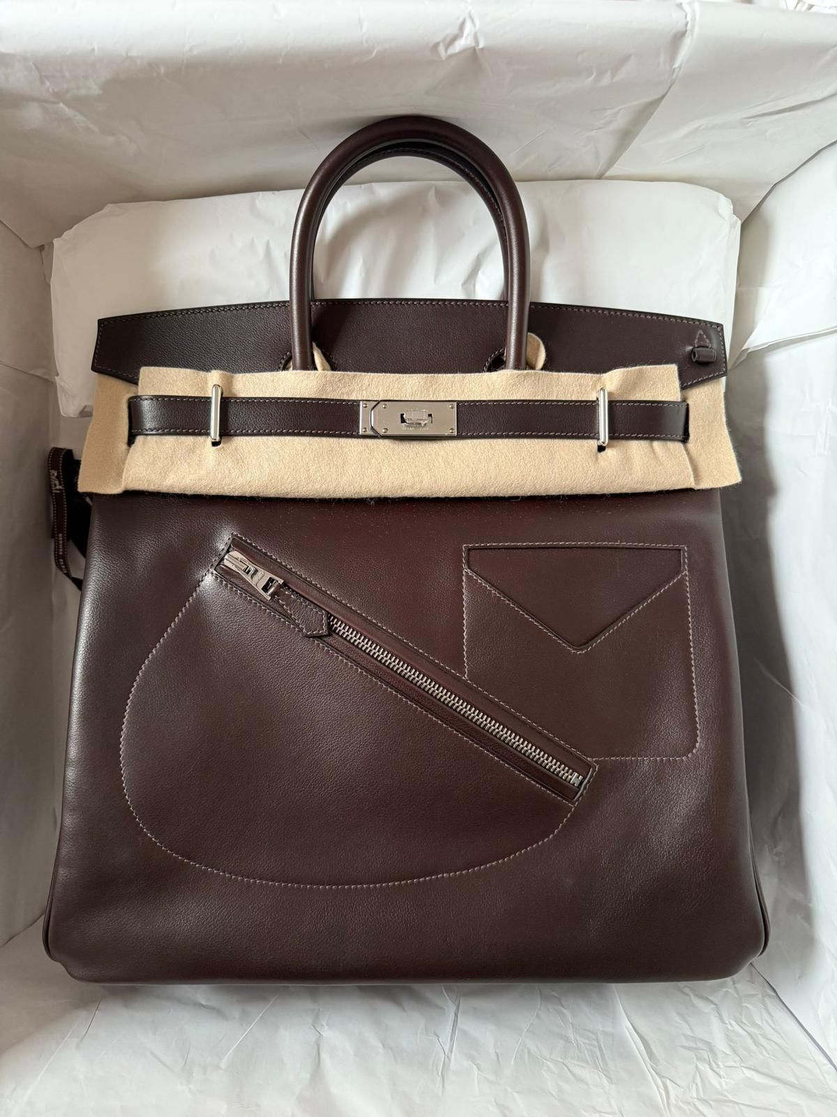 Hermes Birkin HAC40 Rock Ébène Evergrain Phw B 2024 – Personal