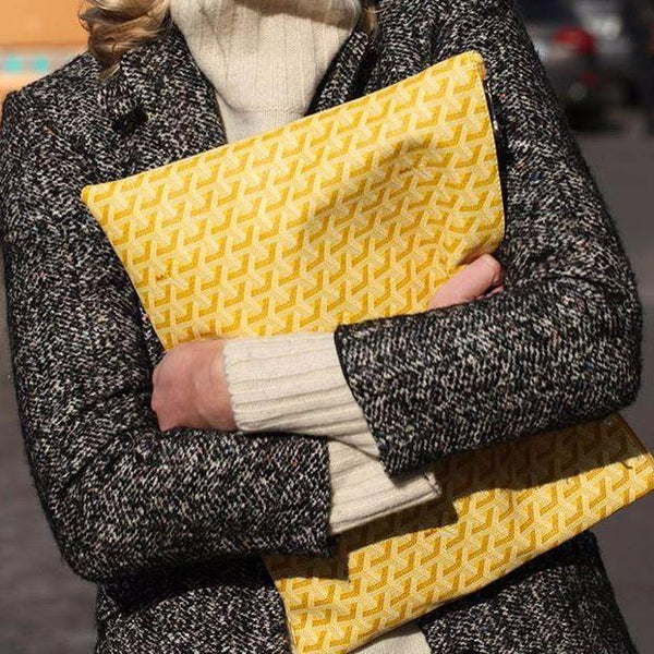 Goyard Senat GM large pouch yellow