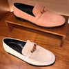 Hermes Destin loafers in rose