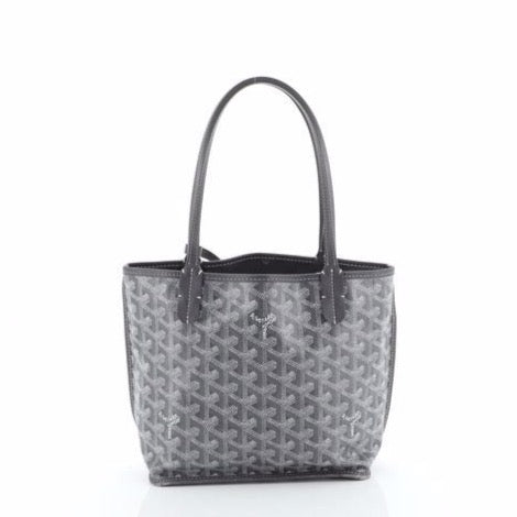 Goyard Anjou mini tote grey