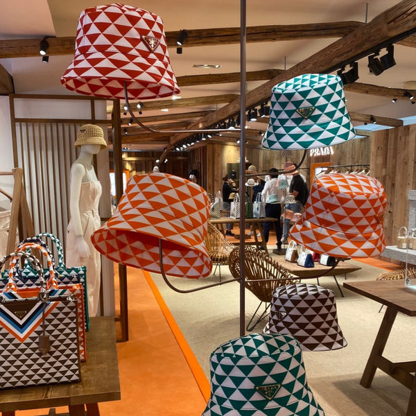 Prada printed Re-nylon bucket hat