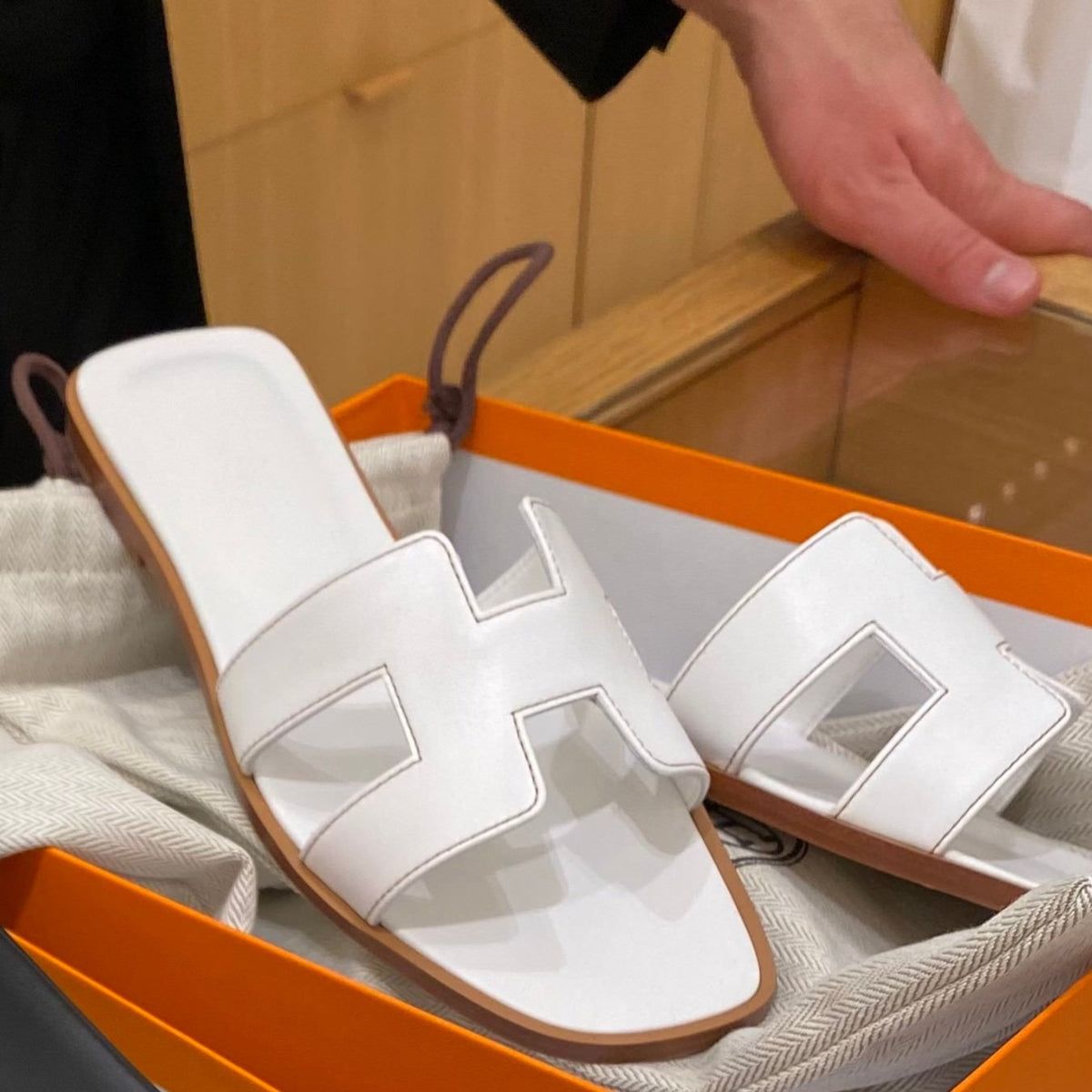 Sandals Hermes Shoes Original Price Hermes Oran Sandals White