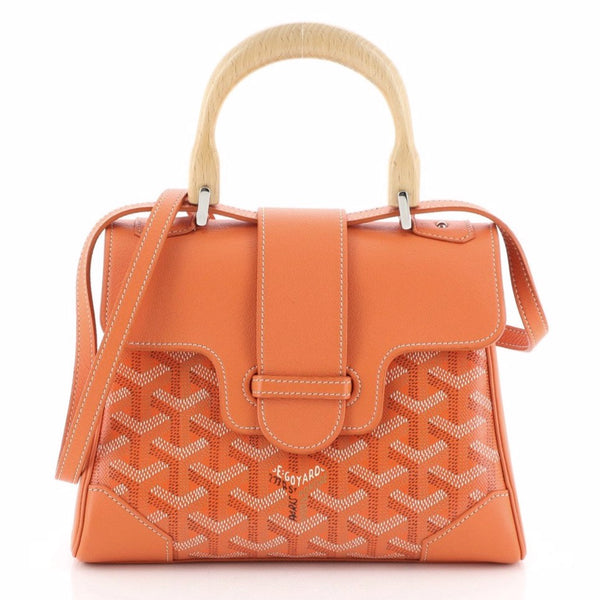 Goyard Saigon mini soft bag orange
