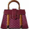 Goyard Saigon MM tote burgundy