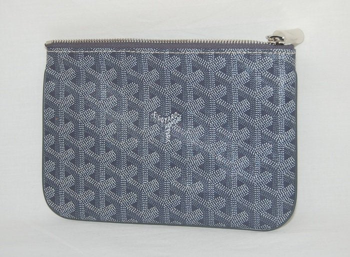 Goyard Senat small pouch in special colors grey