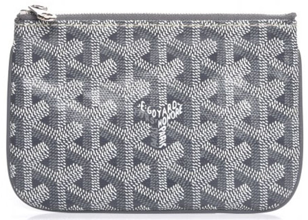 Goyard Senat Mini pouch in special colors grey