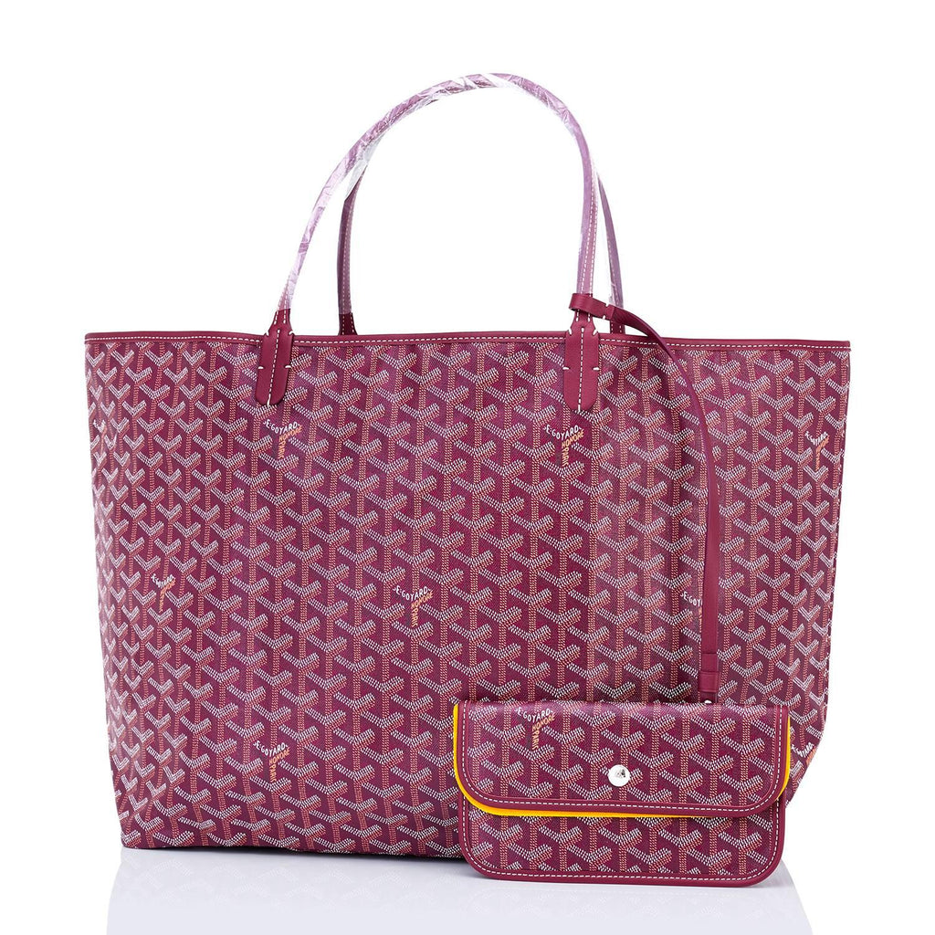 Goyard Saint Louis GM tote special colors burgundy