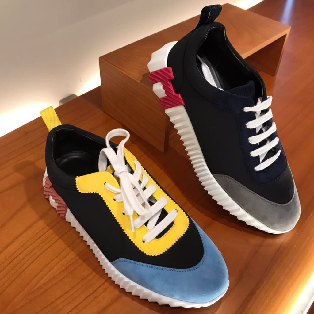 Hermes bouncing sneaker (multicolor noir)