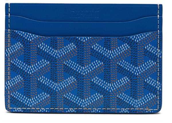 Goyard Saint Sulpice blue card holder