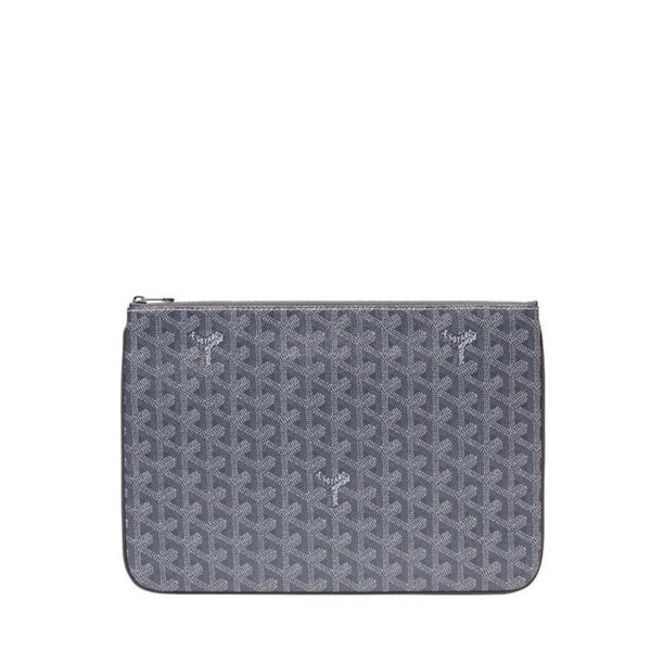 Goyard Senat medium pouch in grey