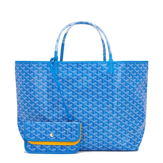 Goyard Saint Louis GM tote special colors blue