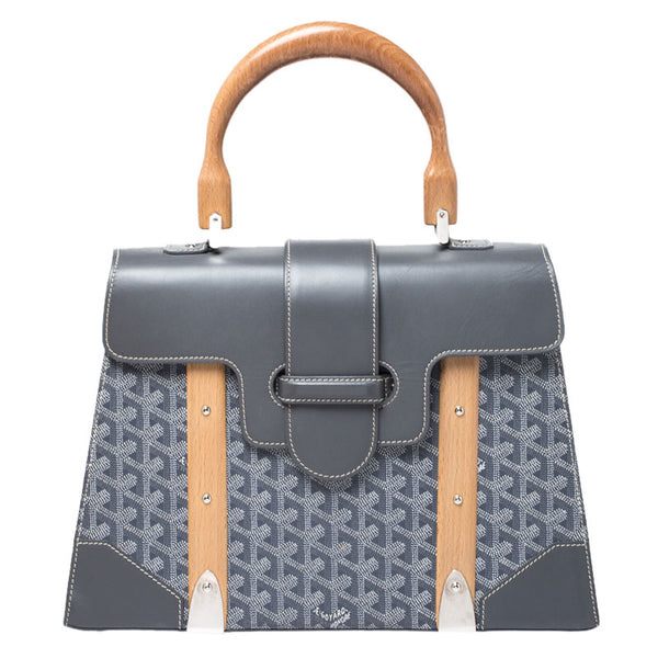 Goyard Saigon MM tote grey